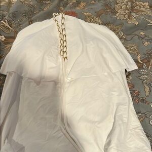 Michael Kors off white Tankini Top